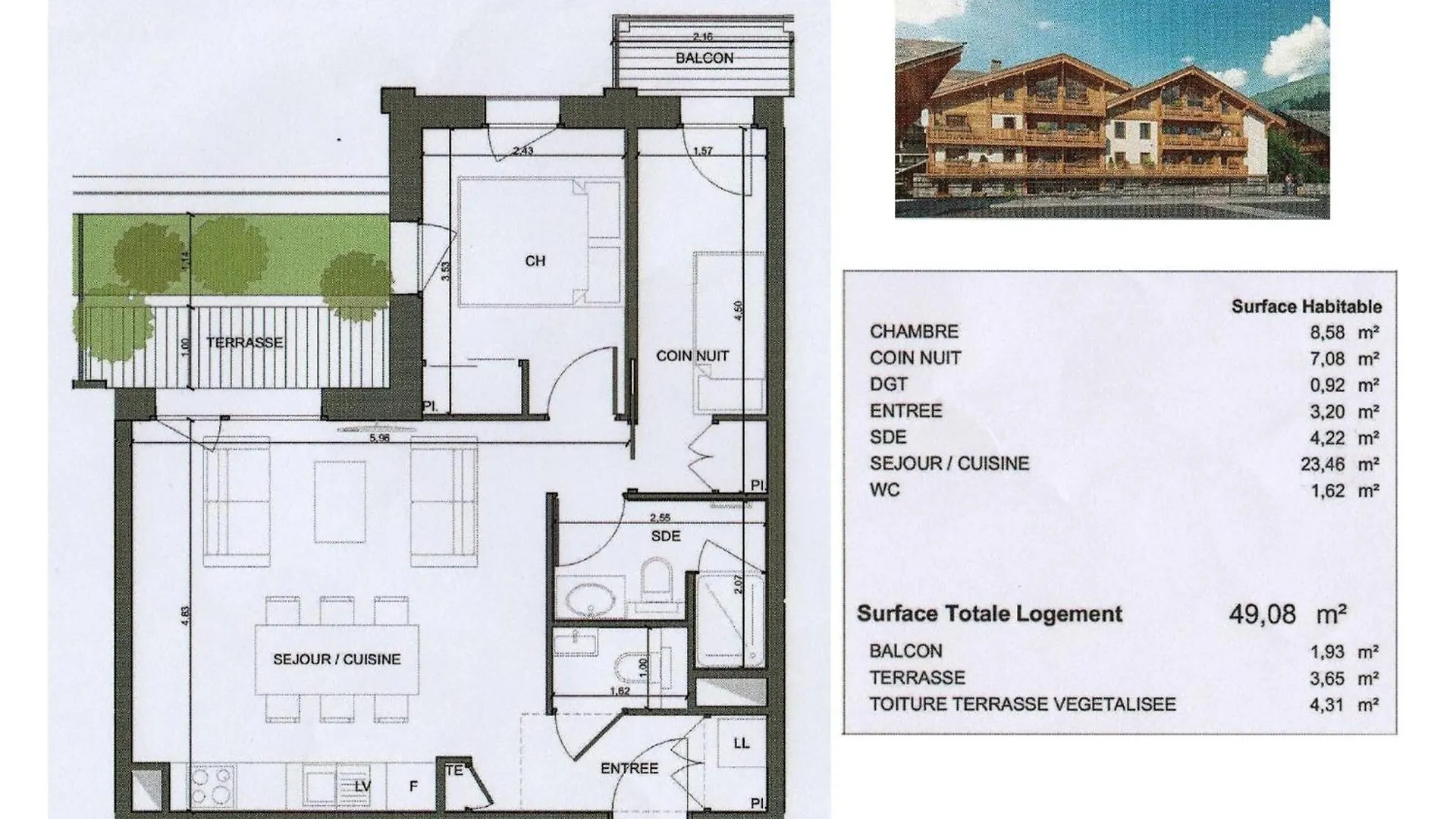 Appartement Moderne Au Centre De Morzine Avec Parking - Fr-1-524-136 Lägenhet